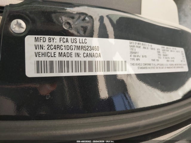 2021 CHRYSLER VOYAGER LXI 9