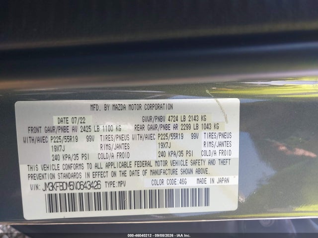 2022 MAZDA CX-5 2.5 S PREMIUM 9
