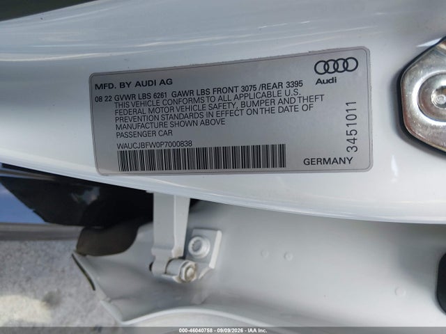 2023 AUDI E-TRON GT PREMIUM PLUS QUATTRO 9