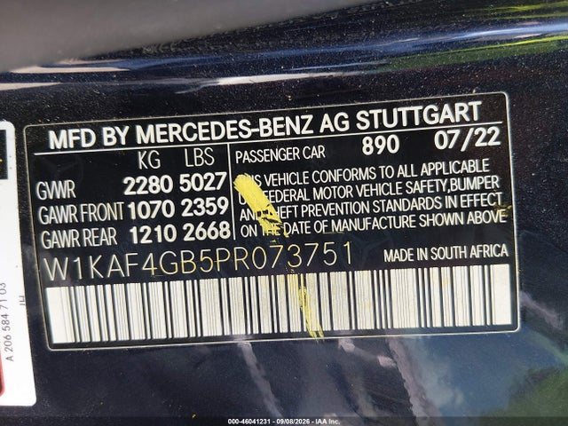 2023 MERCEDES-BENZ C 300 SEDAN 9