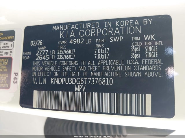 2026 KIA SPORTAGE HYBRID LX 9