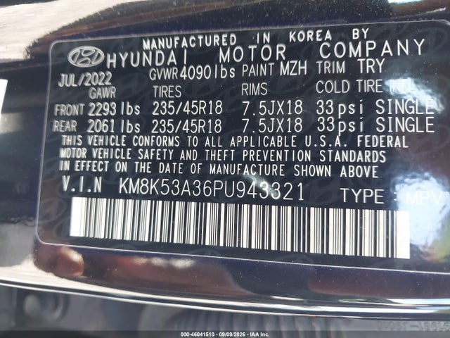 2023 HYUNDAI KONA LIMITED 9
