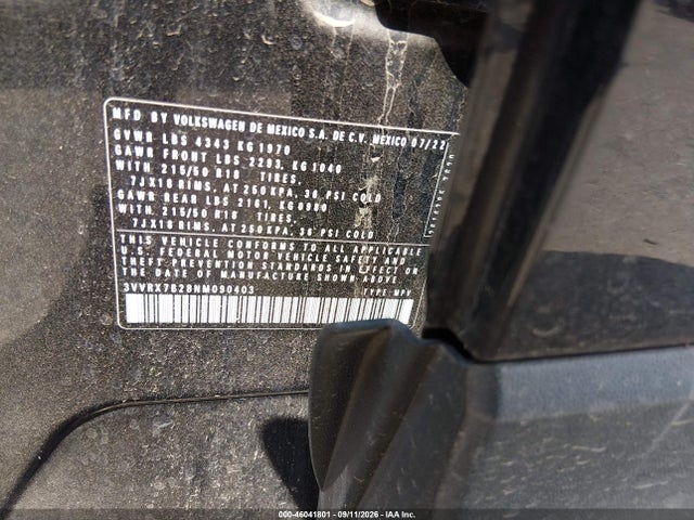 2022 VOLKSWAGEN TAOS 1.5T SE 9