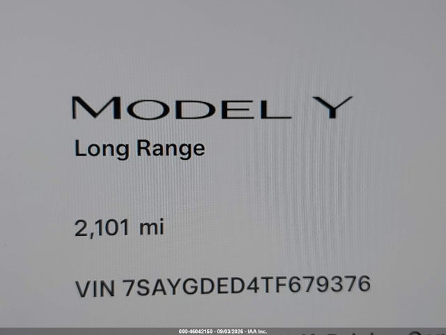 2026 TESLA MODEL Y PREMIUM REAR-WHEEL DRIVE/REAR-WHEEL DRIVE 15