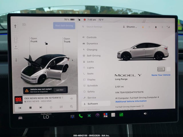 2026 TESLA MODEL Y PREMIUM REAR-WHEEL DRIVE/REAR-WHEEL DRIVE 7