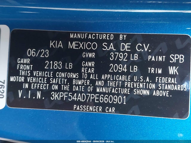 2023 KIA FORTE GT-LINE 9