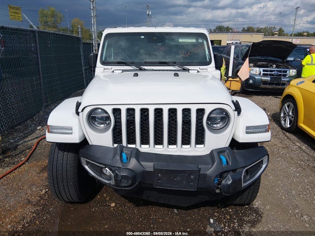 2022 JEEP WRANGLER 4XE UNLIMITED SAHARA 4X4 12