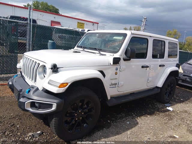 2022 JEEP WRANGLER 4XE UNLIMITED SAHARA 4X4 14