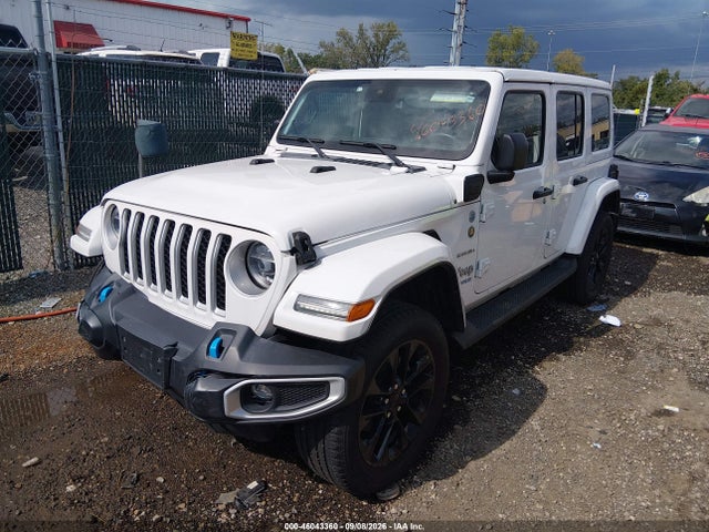 2022 JEEP WRANGLER 4XE UNLIMITED SAHARA 4X4 2