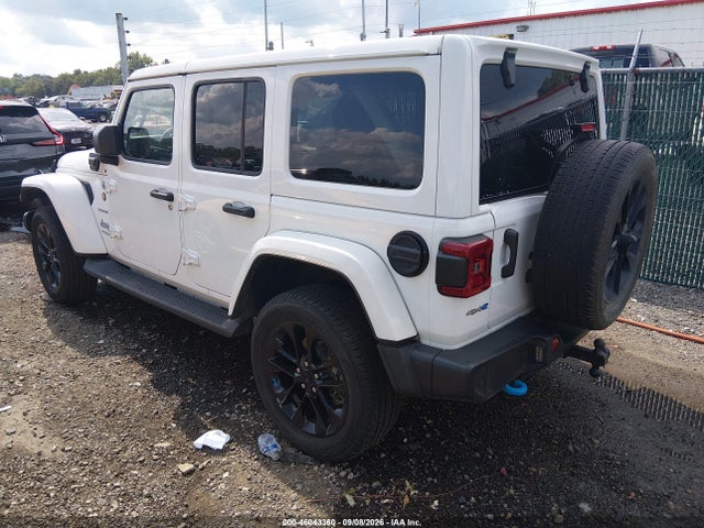 2022 JEEP WRANGLER 4XE UNLIMITED SAHARA 4X4 3