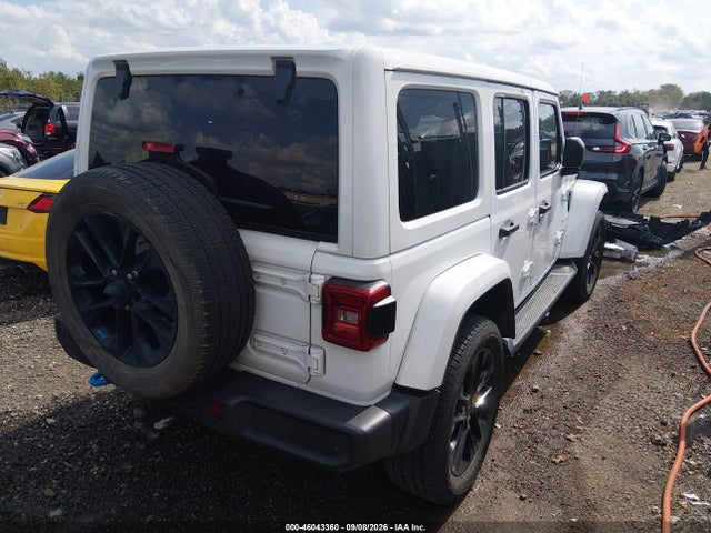 2022 JEEP WRANGLER 4XE UNLIMITED SAHARA 4X4 4