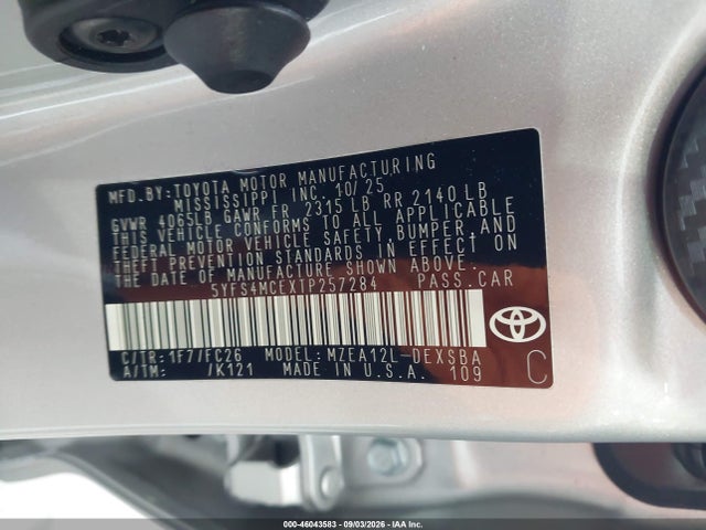 2026 TOYOTA COROLLA SE 9
