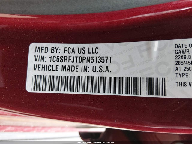 2023 RAM 1500 LARAMIE 4X4 5'7 BOX 9