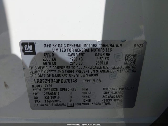 2023 BUICK ENVISION ESSENCE FWD 9