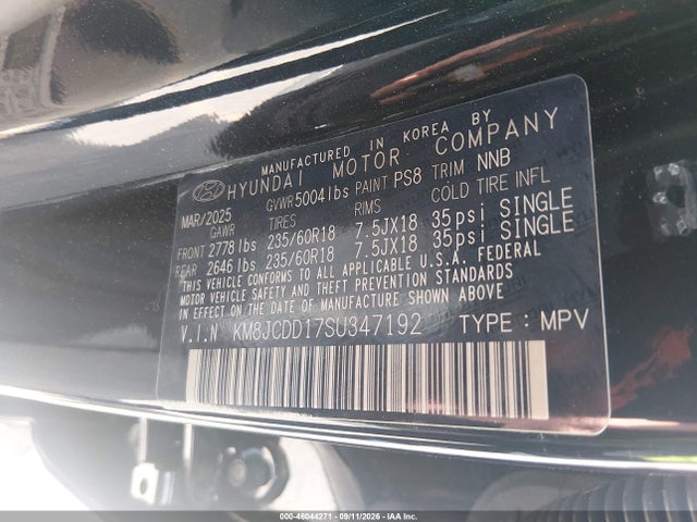 2025 HYUNDAI TUCSON HYBRID SEL CONVENIENCE 9