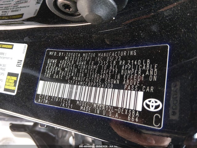2023 TOYOTA COROLLA SE 9