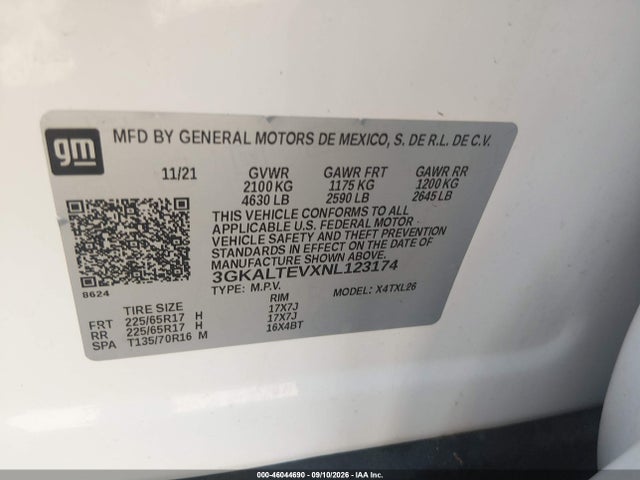 2022 GMC TERRAIN AWD SLE 9