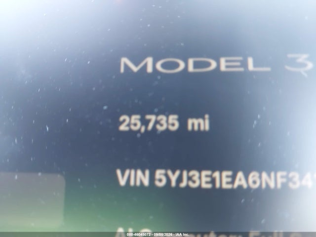 2022 TESLA MODEL 3 REAR-WHEEL DRIVE 14
