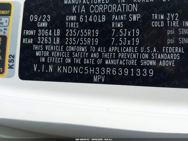 2024 KIA CARNIVAL MPV EX 9