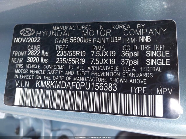 2023 HYUNDAI IONIQ 5 SE 9