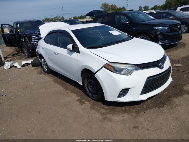 2016 TOYOTA COROLLA LE