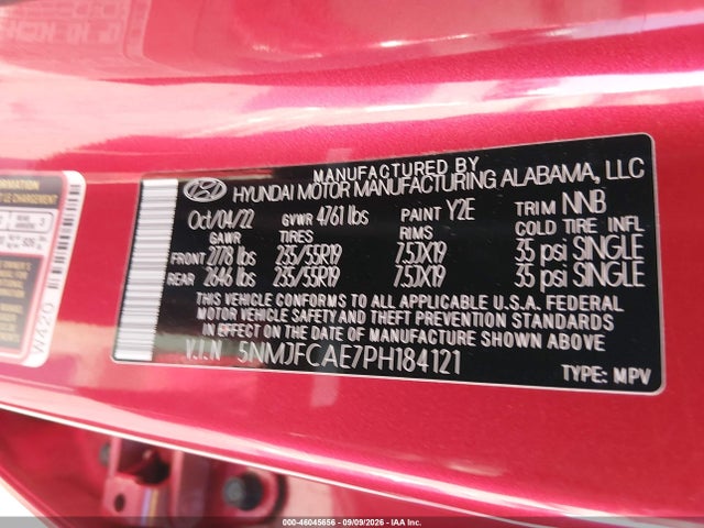 2023 HYUNDAI TUCSON SEL 9