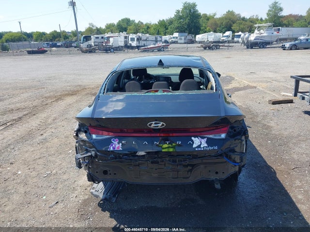 2023 HYUNDAI ELANTRA HYBRID BLUE 6