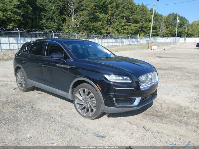 2019 LINCOLN NAUTILUS RESERVE