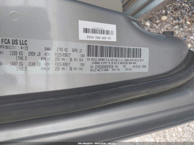 2019 DODGE GRAND CARAVAN SE 9