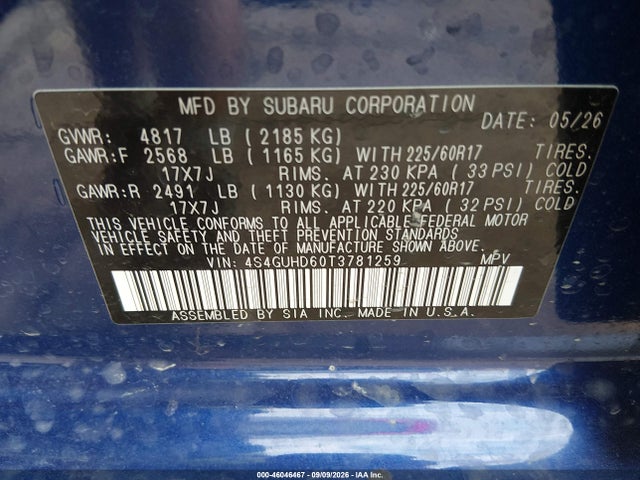 2026 SUBARU CROSSTREK PREMIUM 9