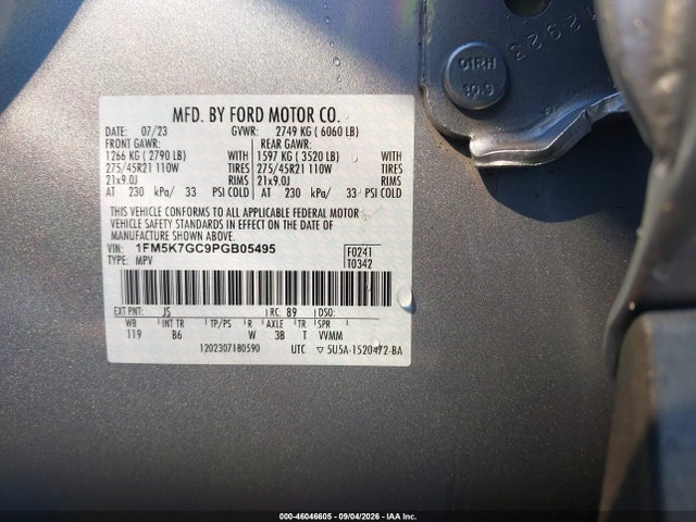 2023 FORD EXPLORER ST 9