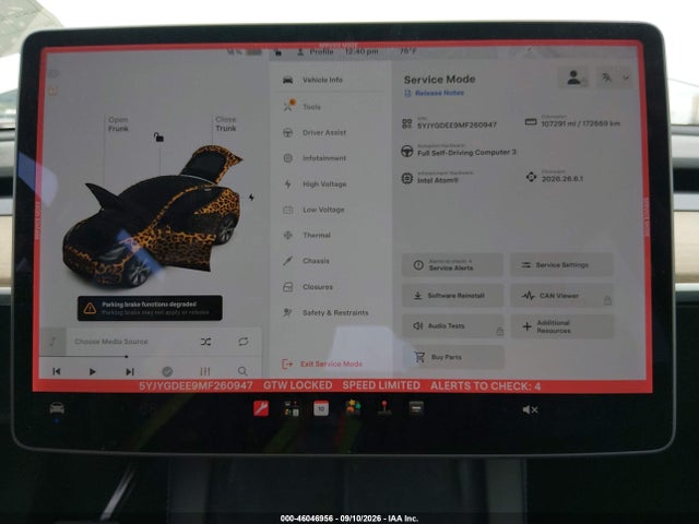 2021 TESLA MODEL Y LONG RANGE DUAL MOTOR ALL-WHEEL DRIVE 7