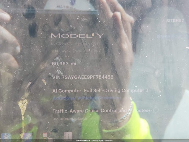 2023 TESLA MODEL Y AWD/LONG RANGE DUAL MOTOR ALL-WHEEL DRIVE 7