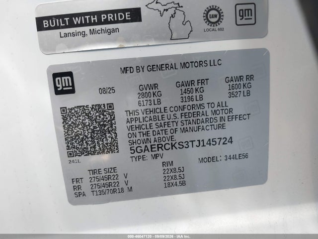 2026 BUICK ENCLAVE AVENIR FWD 9