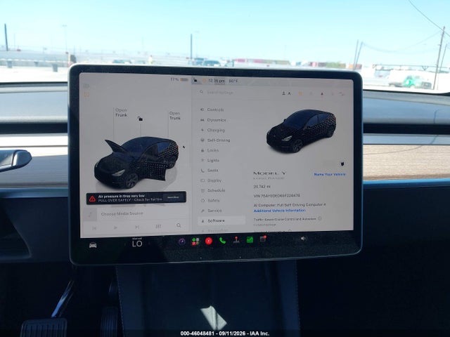 2025 TESLA MODEL Y LONG RANGE DUAL MOTOR REAR-WHEEL DRIVE 18