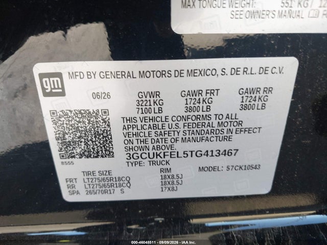 2026 CHEVROLET SILVERADO 1500 9