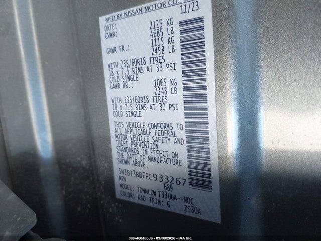 2023 NISSAN ROGUE SV INTELLIGENT AWD 9