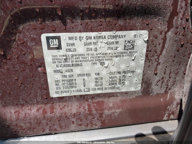2018 BUICK ENCORE PREFERRED 9