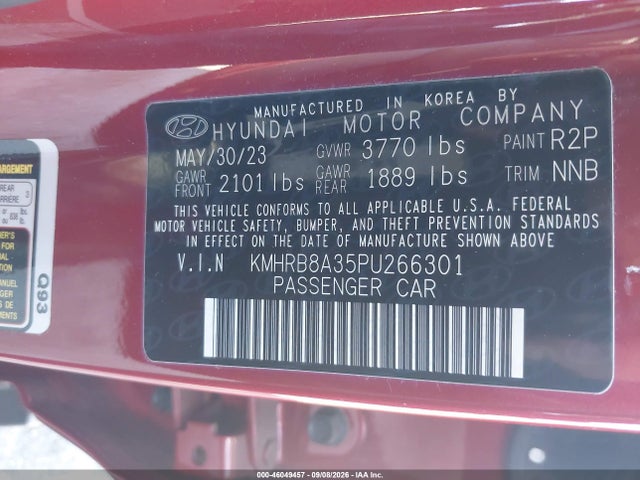 2023 HYUNDAI VENUE SE 9