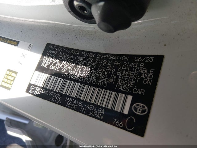 2023 TOYOTA COROLLA LE 9