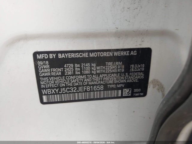 2018 BMW X2 XDRIVE28I 9