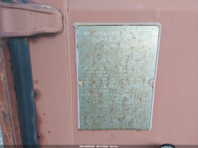 2026 JANSTEEL USA UNKNOWN 9