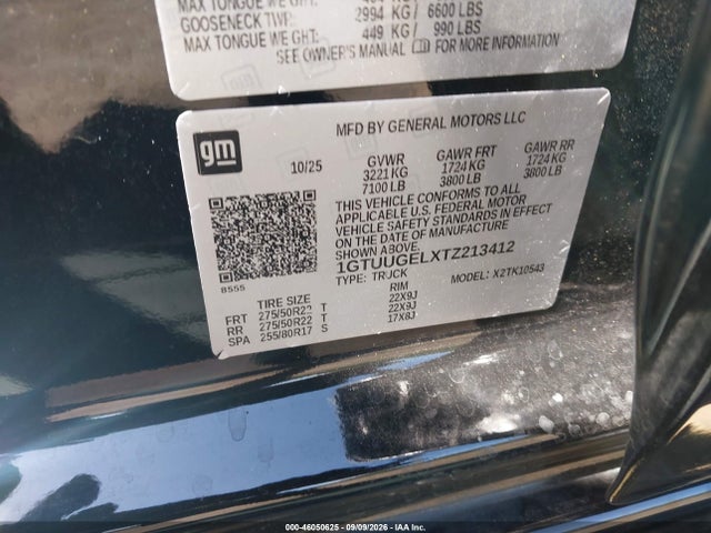 2026 GMC SIERRA K1500 DENALI 9