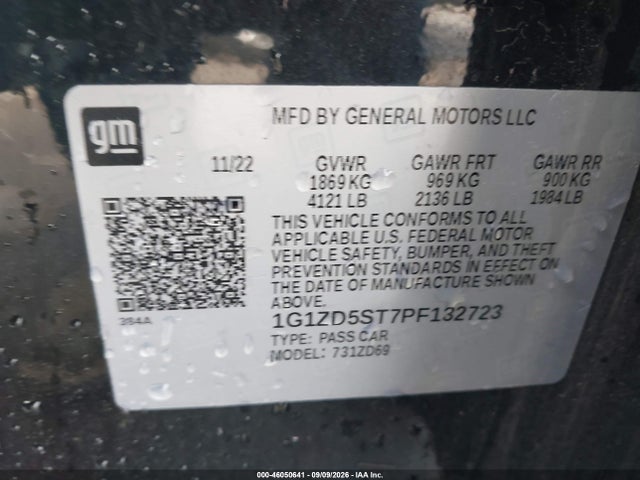 2023 CHEVROLET MALIBU FWD 1LT 9