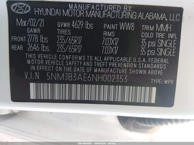 2022 HYUNDAI TUCSON SEL 9