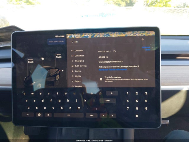 2023 TESLA MODEL 3 REAR-WHEEL DRIVE 7