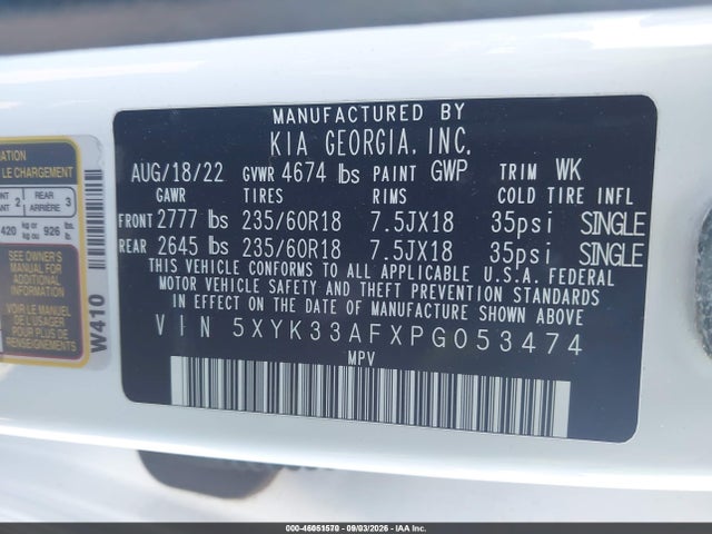 2023 KIA SPORTAGE EX 9