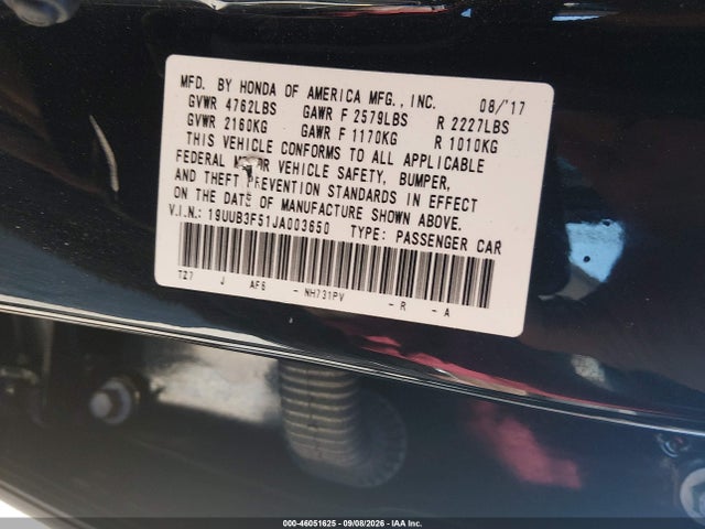 2018 ACURA TLX TECH PKG 9
