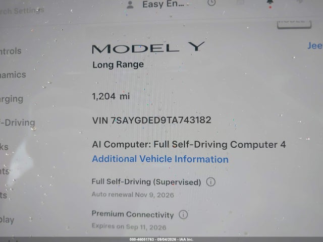 2026 TESLA MODEL Y PREMIUM REAR-WHEEL DRIVE/REAR-WHEEL DRIVE 13