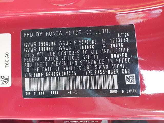 2025 HONDA CIVIC TYPE R 9
